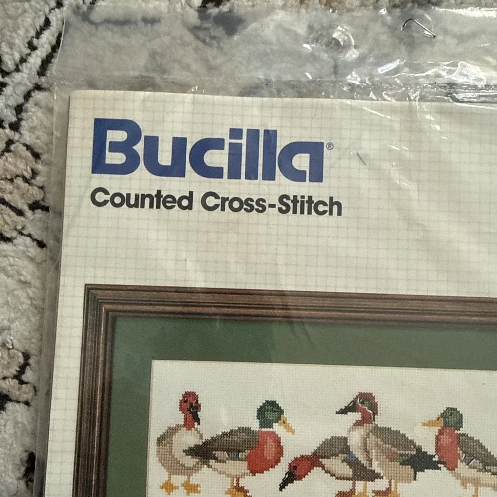 Delightful Ducks Counted Cross Stitch Kit #49802 by Bucilla (4